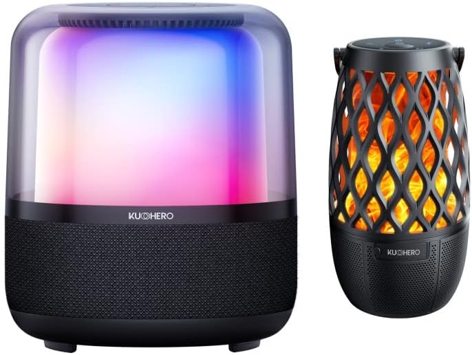 Kucchero Bluetooth zvučnik, istinsko bežično stereo uparivanje, ukrašavanje kuće, idealan poklon za sve