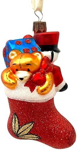 Waterford Holiday Heirlooms božićna čarapa s ukrasom igračaka