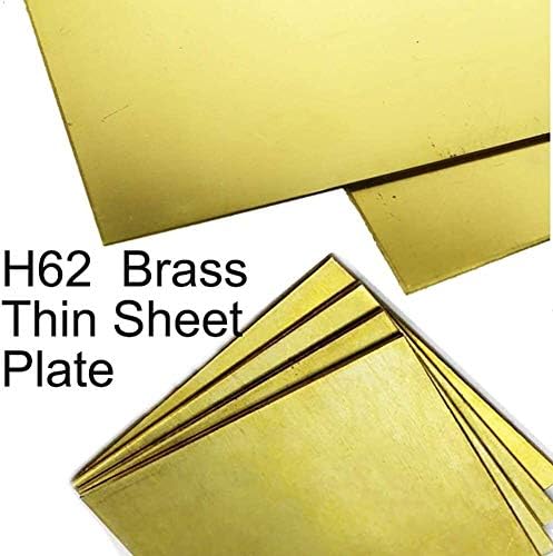 Umky mesing ploča mesing bakreni lim ploča metal sirovo hlađenje industrijski materijali h62 cu 150 mmx150 mm, 3 mmx150 mmx150