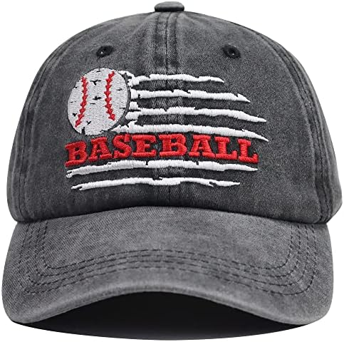 problematični bejzbol šešir za mamu i tatu za žene i muškarce, smiješna američka zastava, softball pokloni, vezene bejzbolske