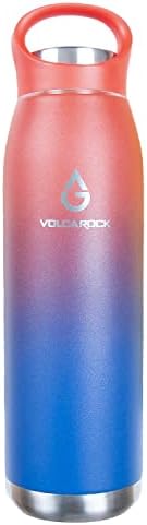 Volcarock Sportska boca vode od 24 oz crvene plave boje