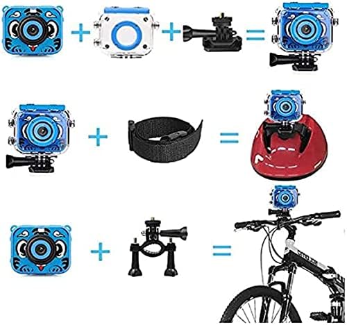Arcawa podvodna video kamera Vodootporna kamera, Kids 1080p HD Digitalni fotoaparat za punjenje akcijske kamere za rođendan