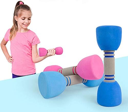 BESPortble Kids bučice Sportske bučice Postavite male igračke za vježbu s bučicama za djecu Kids Fitness Alat S. Slučajna