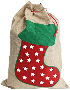 Božićne vreće - pakiranje od 4 dobre poklon vrećice za božićne poslastice 4 dizajna snjegovića stablo čizme trske