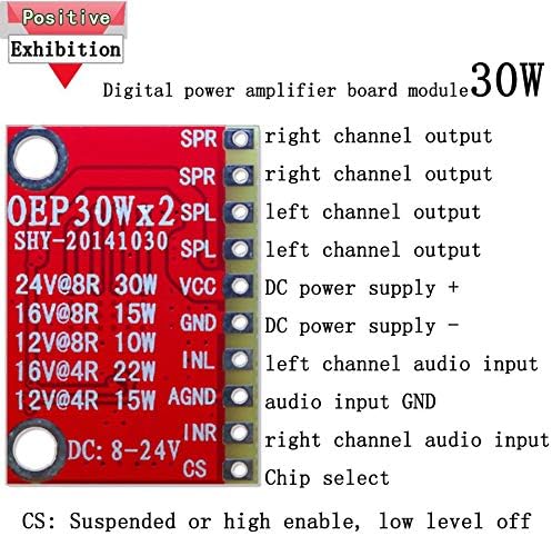 Comimark OEP30wx2 Audio modul Klasa D digitalno pojačalo napajanja Zamijenite TDA8932