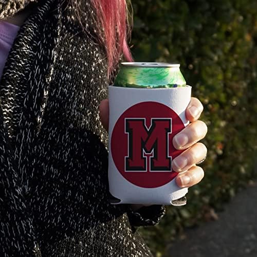 Primarni logotip Sveučilišta Mansfield Can Cooler - Zagrljaj zagrljaja s rukom za rukav, izolirani napitak - Izolirani napitak