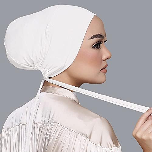 Hophor žene pod šal šeširom hidžab kapica Islamski musliman ispod šal hidžaba kapice s zatvaračem kravata