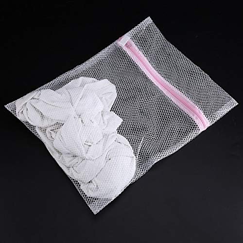 Torba za pranje rublja, torba za pranje donjeg rublja s patentnim zatvaračem perilica rublja mrežasta odjeća čarape grudnjak