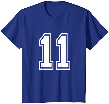 Broj 11 majica rođendan Varsity Sportski tim dres
