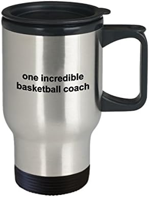 Košarkaški trener putničke šalice Kup za kavu najbolje ikad nevjerojatne ideje za darove za muškarce trenere žene