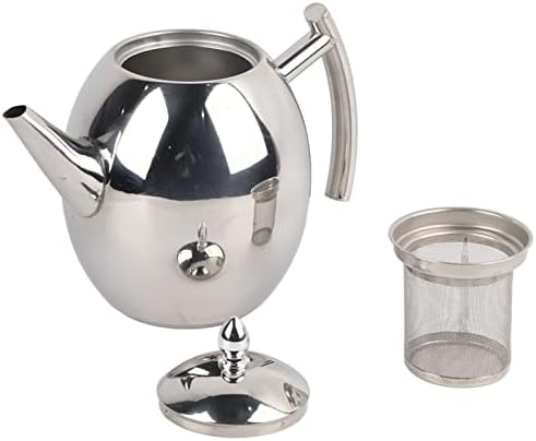 Čajnik od nehrđajućeg čelika, labav čajnik za kavu za kavu s uklonjivim filterom za infuziranje za kućni kuhinjski restoran