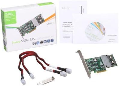 3ware 9750-8I SAS RAID kontroler - serijski priloženi SCSI - PCI Express X8 - plug -in kartica 3ware SAS 9750-8I Kit 8PORT