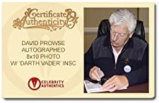 David prose s autogramom Darth Vadera Ratovi zvijezda: Carstvo uzvraća udarac 8e10 invazija baze Echo Photo