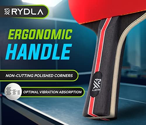 RYDLA Professional Ping Pong veslo - reket za stolni tenis koji će svoju vještinu prenijeti na sljedeću razinu tehnologijom