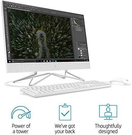 HP 24-inčni radno računalo zaslon za zaslon osjetljivog na dodir, Intel Core i5-1035G1 procesor, 12 GB RAM-a, 512 GB SSD,