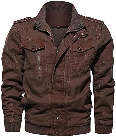 Muška kožna jakna grijana jakna ležerna zima topli gornji bluz zadebljanje kaput nadmašuje gornju bluzu jaknu