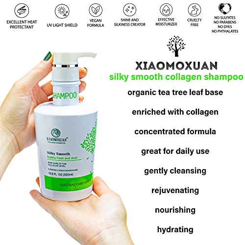 Set šampona za kosu od čajevca a-list s kolagenom maskom za kosu-nahranite i popravite kosu s dodatkom hidratantnog mlijeka