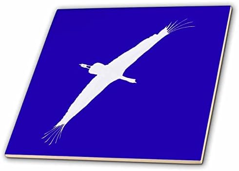 3nd-vektorska Umjetnost-roda-vektorski let ptica roda, bijela silueta - pločice