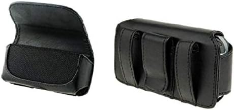 Kopč za remen kože kožni futrola s poklopcem torbica kompatibilna s krivuljom kupine 8350i - baklja 9850 - baklja 9860