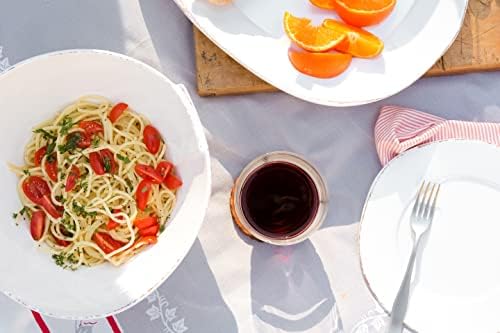Vietri melaminski talijanski setovi za večeru, uključujući tanjure za večeru, tanjure sa salatama i zdjele od žitarica