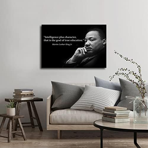 Martin Luther King Jr. Poster Poznati inspirativni citat plakat zidni art dekor platno uređenje sobe slika slika