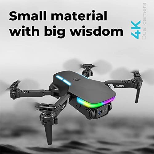Zottel Kids Mini sklopivi dron s 4K HD FPV kamerom, dronom daljinskog upravljača s kamerom za odrasle i početnike, poklon