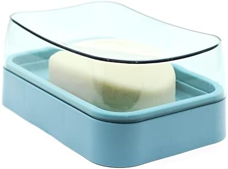 Plastična posuda za sapun s prozirnim poklopcem držač za odvod sapuna za kupaonicu u kuhinji