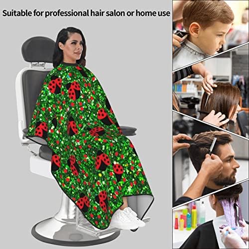 55x66-inčni poliesterski rez za kosu rt bešavno-spot-crveno-životinjskog salona brijač s podesivim dodacima za rezanje kose