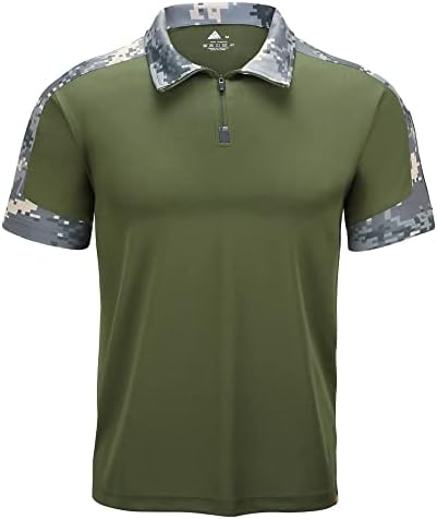 Swisswell muški taktička polo majica kratki rukavi vojska borbeni polo majica Vojna majica Brzo suho ljeto na otvorenom