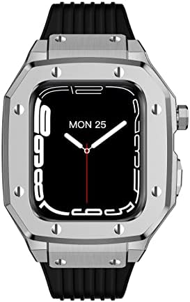 Texum za Apple Watch Band Series 7 45 mm legura Watch kućište 44 mm 42 mm modifikacija metalnih okvira Mod komplet za Mod