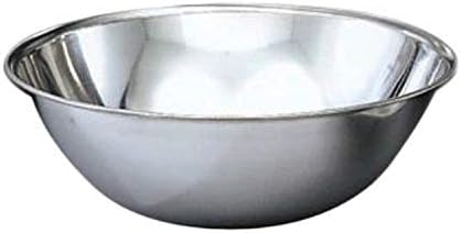 Zdjela za miješanje 97938 8 litara ekonomična, nehrđajući čelik, srebro