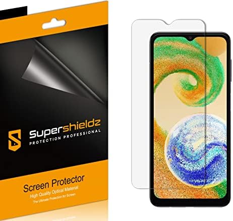 Supershieldz Dizajniran za zaštitno zaslona Samsung Galaxy A04s, prozirnog zaslona visoke razlučivosti
