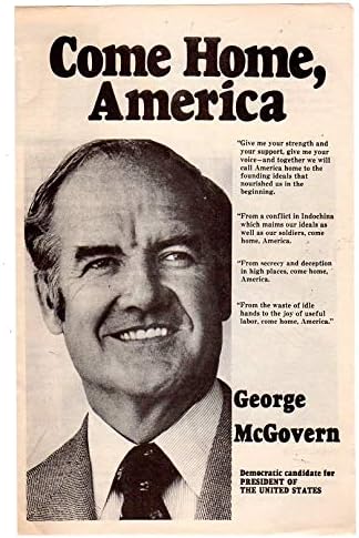 Brošura Georgea McGoverna o kampanji protiv Vijetnamskog rata 1972