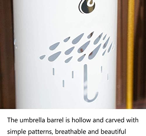 Xhalery stalak za kišobran, držač kišobrana, kišobran šobre stalak crno kreativno kovano željezo, kišobran kanta se može