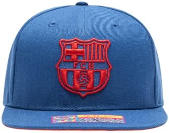 Nogometna kapa/bejzbolska kapa s podesivim patentnim zatvaračem od Oh / Plava