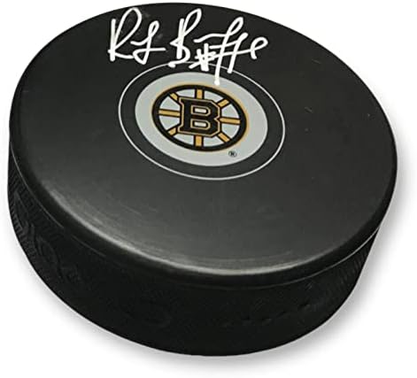 Rae Bourke potpisao je Bruins hokejaški pak s NEP-om-NHL Pak s autogramima