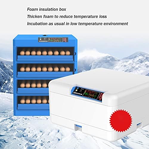 Inkubator za inkubaciju jaja od 64-256 Automatska rotirajuća velika kutija za inkubaciju peradi inkubator za uzgoj pilića,