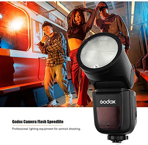 Bljeskalica fotoaparata Godox V1O Speedlite Speedlight s okruglom glavom, bežični 2,4 G zoom Fresnel za fotoaparata Olympus