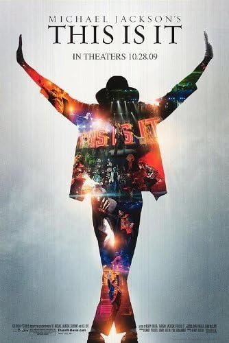 Originalni promotivni filmski poster Michaela Jacksona 's-13 'S - 20 rijetko