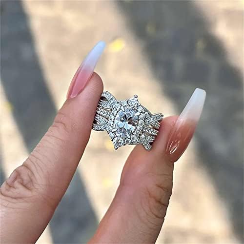 Marching Rings ženski prsten lagani luksuzni prsten poklon prsten legura zaručnički prsten Slatki prstenovi smole