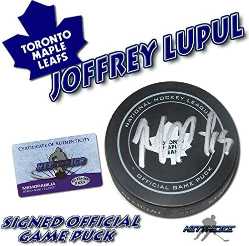 JOFFREE Lupul potpisao je službeni pak za igru Toronto Maple Leafs - s hologramom NHL pak s autogramom