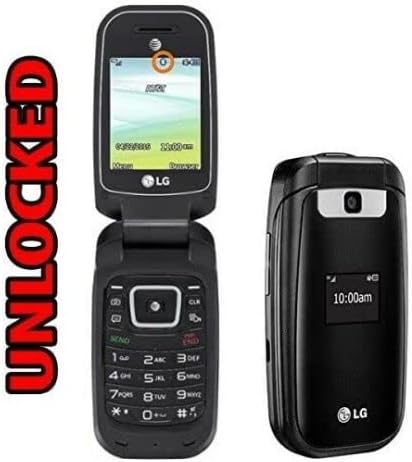 LG B470 - Black - Flip Telefon GSM otključan T -Mobile mora pročitati