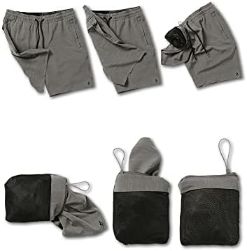 Volcom muški pakiranje 19 Hybrid Packable putovanja kratke hlače