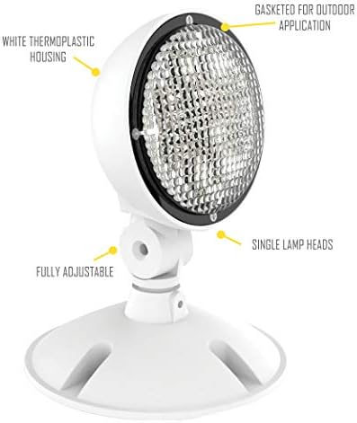COMPASS CORS HUBBELL LED LED jednostruka glava Svjetlo, bijelo