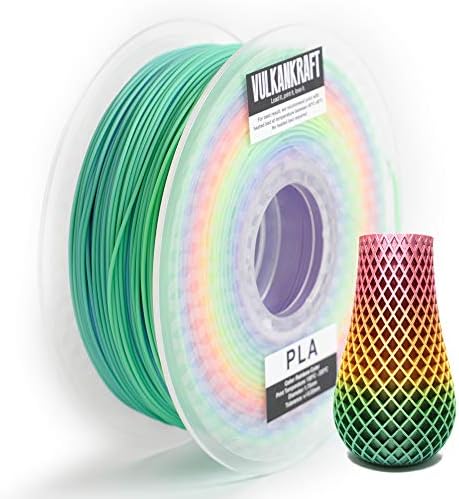 VulkanRaft Premium Mramorni PLA filament za 3D ispis, 1,75 mm, 1 kg, raspoloživi testni paket, manje sklon iskrivljenju,