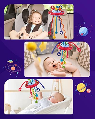 Montessori igračke za 1-godišnjeg dječaka Pokloni - dječje igračke 12-18 mjeseci silikonske igračke na vezice za 1-godišnju