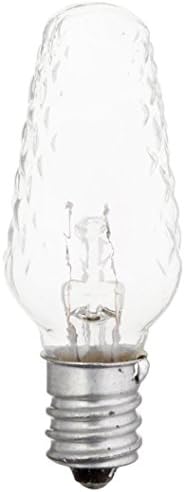 Kristalna noćna lampa Sylvania 13569-4C7/CR/BL/4PK 120V