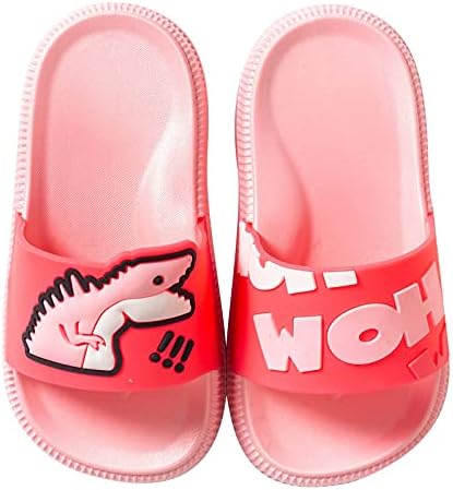 Dječje neklizajuće sandale s okruglim prstima papuče Slatki tobogan iz crtića Uniseks cipele za plažu lagane mekane papuče