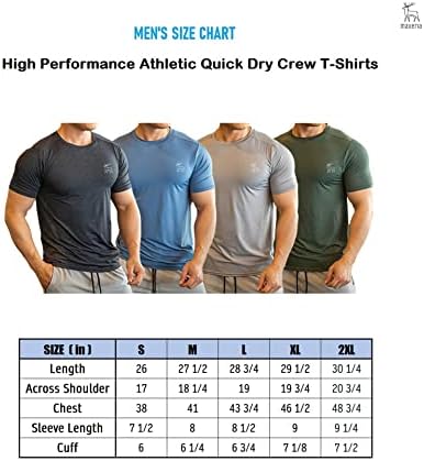 Maxeria Sportske hladne košulje za muškarce Dry Fit t majice za muškarce Slim Fit Graphic Tees Men Muške majice za vježbanje