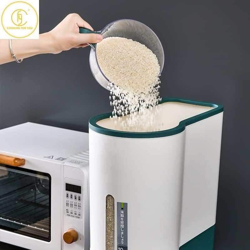 5/10 kg domaća kanta za rižu Plastični višenamjenski hladnjak za pohranu višezrnatih žitarica i žitarica